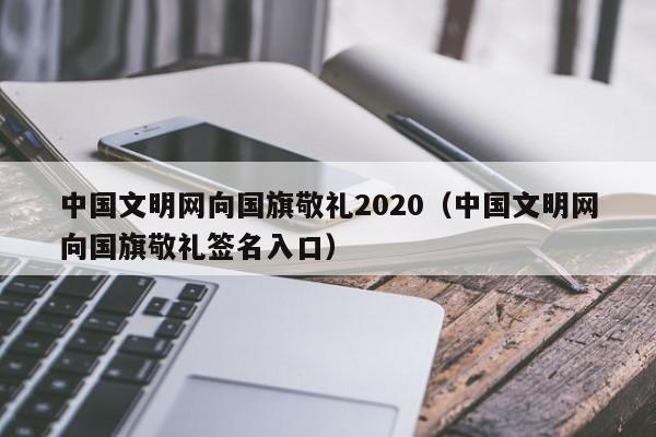 中国文明网向国旗敬礼2020（中国文明网向国旗敬礼签名入口）